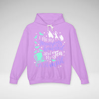 I Like My Mansions Haunted Comfort Colors Unisex Lightweight Hooded Sweatshirt