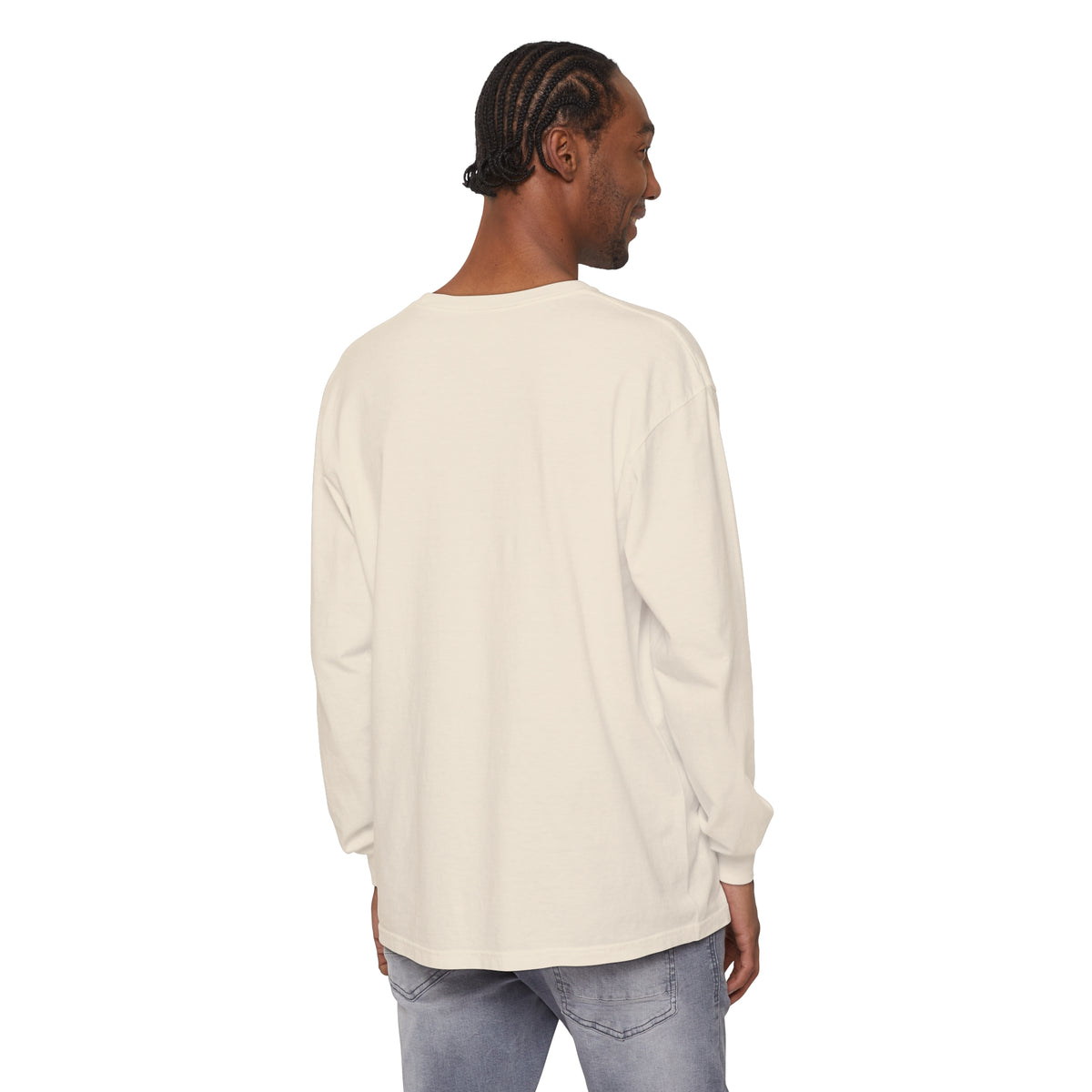 Spooky Scary Skeletons Comfort Colors Unisex Garment-dyed Long Sleeve T-Shirt