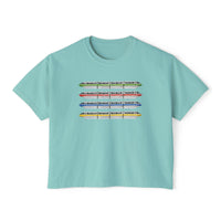 Monorails Comfort Colors Women's Boxy Tee