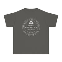 Mrs. Nesbitt’s Tea House Comfort Colors Youth Midweight Tee