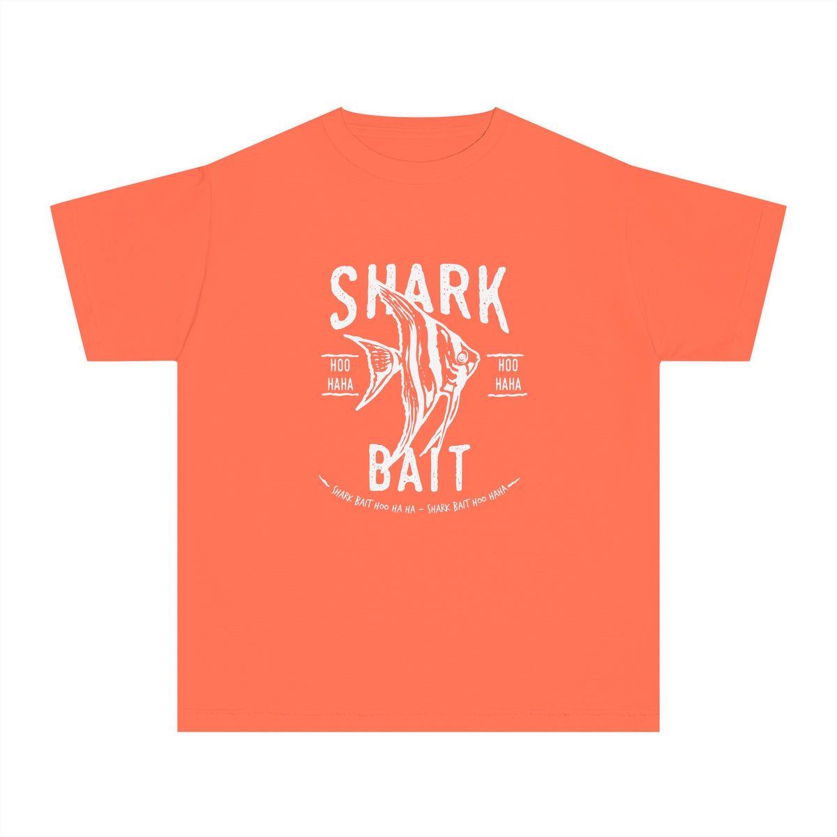 Shark Bait Hoo Haha Comfort Colors Youth Midweight Tee