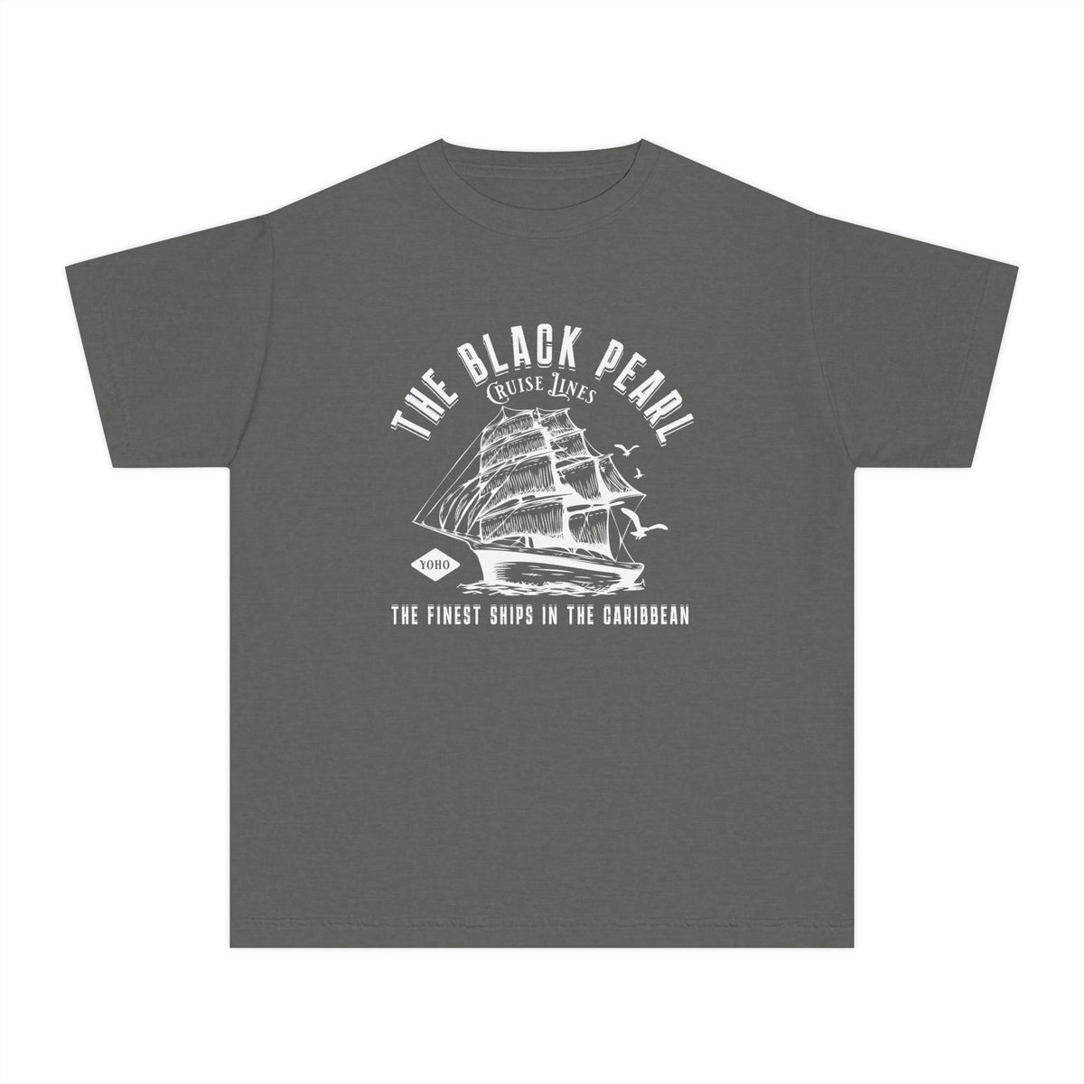 Black Pearl Cruise Lines Comfort Colors Youth Midweight Tee