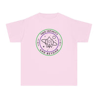 Two Infinity And Beyond Comfort Colors Youth Midweight Tee