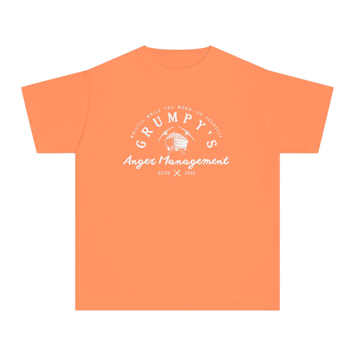 Grumpy’s Anger Management Comfort Colors Youth Midweight Tee