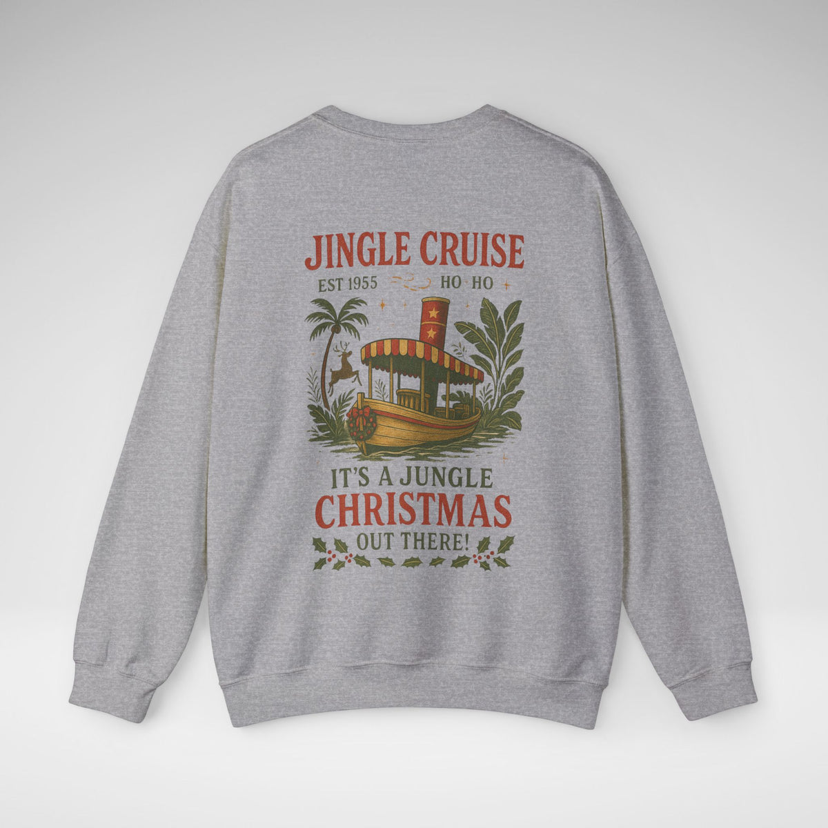 Jingle Cruise Gildan Unisex Heavy Blend™ Crewneck Sweatshirt
