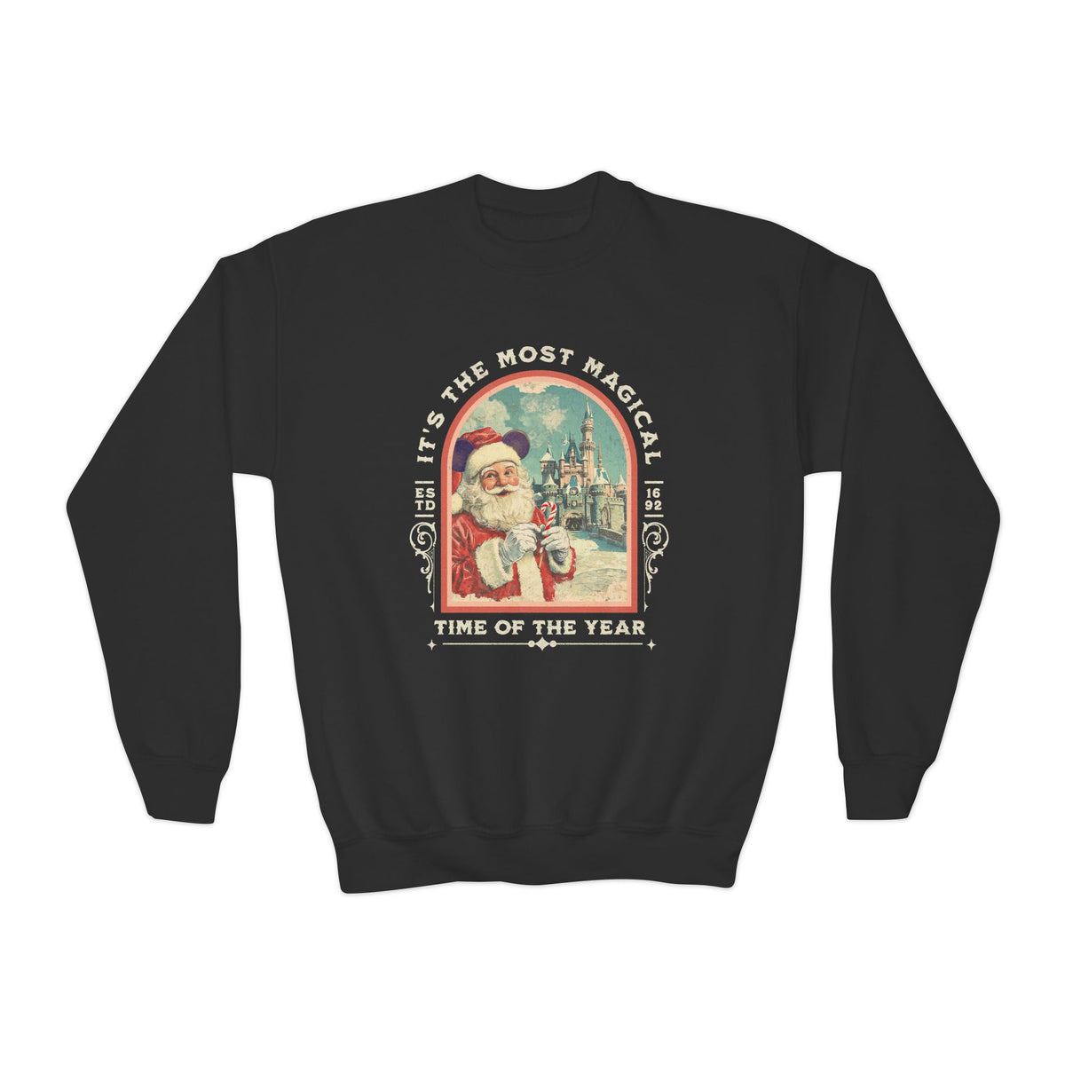 The Most Magical Time of the Year Gildan Youth Crewneck Sweatshirt