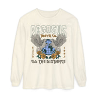 Pegasus Travel Co Comfort Colors Unisex Garment-dyed Long Sleeve T-Shirt