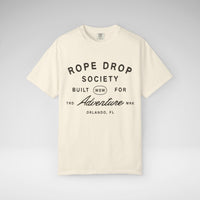 Rope Drop Society Comfort Colors Unisex Garment-Dyed T-shirt