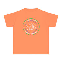 Two Infinity And Beyond Comfort Colors Youth Midweight Tee