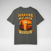 Hakuna Ma'Lager Comfort Colors Unisex Garment-Dyed T-shirt