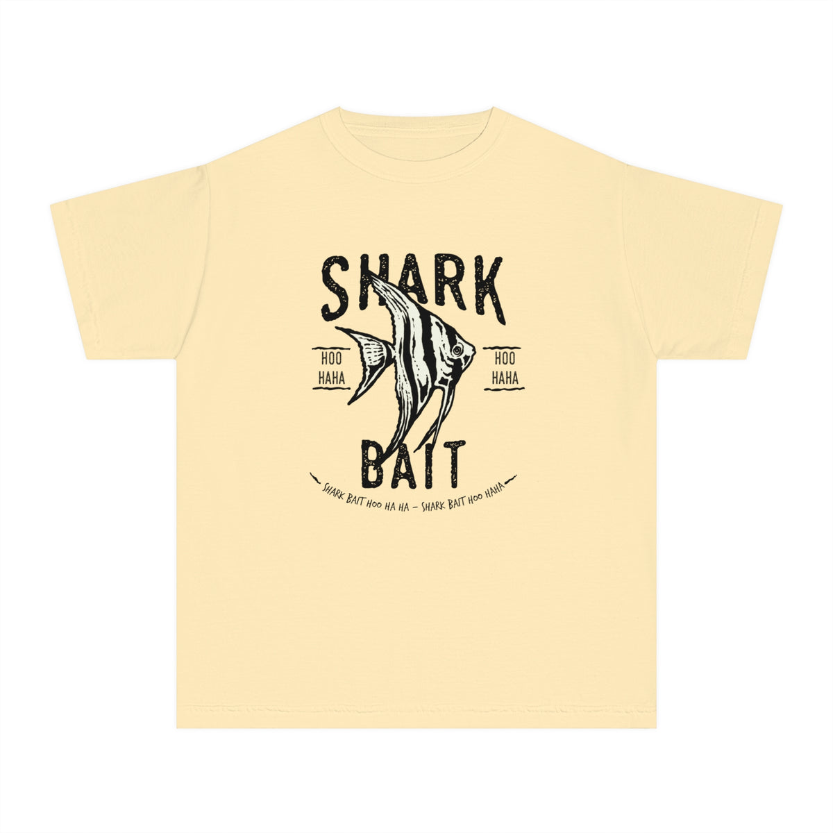 Shark Bait Hoo Haha Comfort Colors Youth Midweight Tee