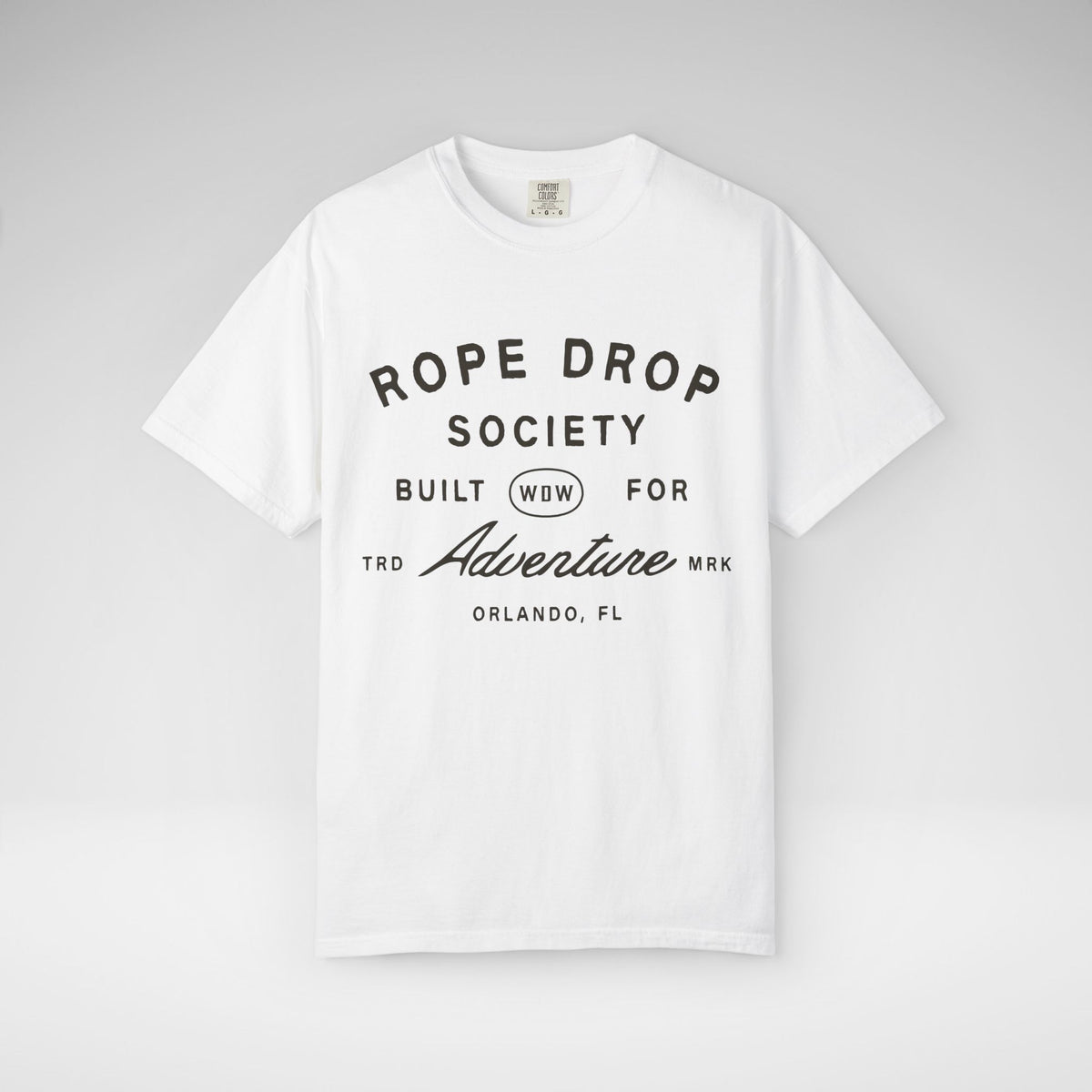 Rope Drop Society Comfort Colors Unisex Garment-Dyed T-shirt