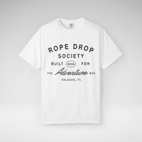 Rope Drop Society Comfort Colors Unisex Garment-Dyed T-shirt