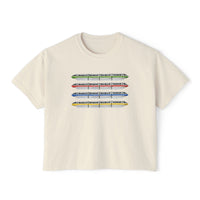 Monorails Comfort Colors Women's Boxy Tee