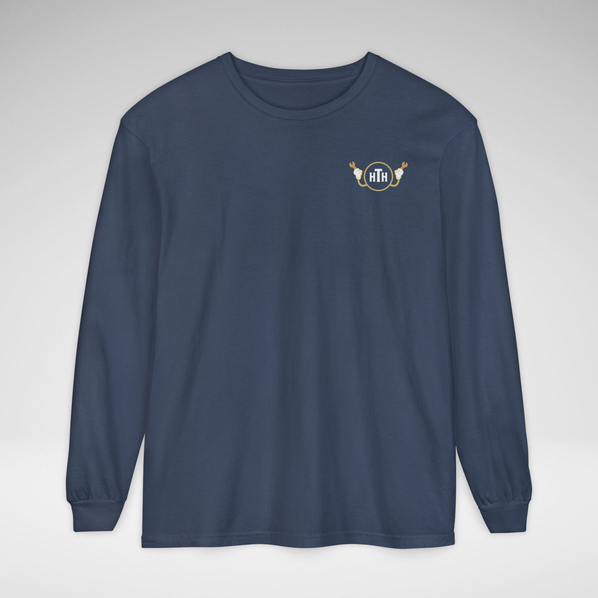 Hollywood Tower Hotel Maintenance & Repairs Comfort Colors Unisex Garment-dyed Long Sleeve T-Shirt