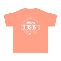 Hudson's Mechanic Shop Comfort Colors Youth Midweight Tee