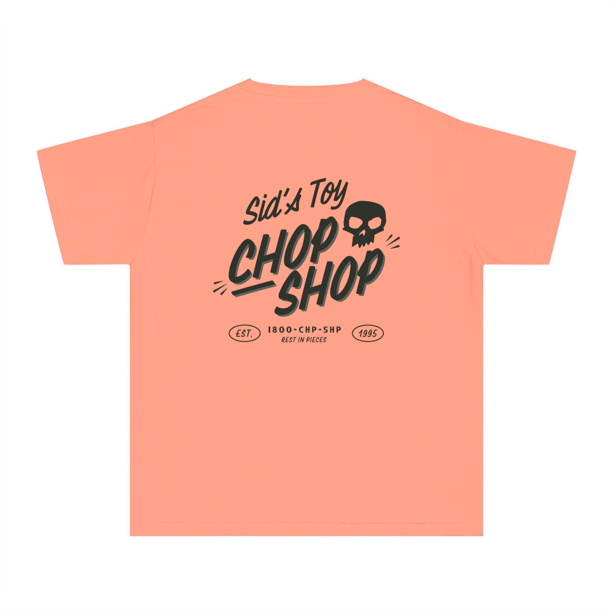 Sid's Toy Chop Shop Comfort Colors Youth Midweight Tee