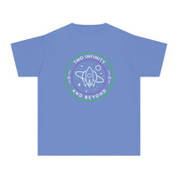 Two Infinity And Beyond Comfort Colors Youth Midweight Tee
