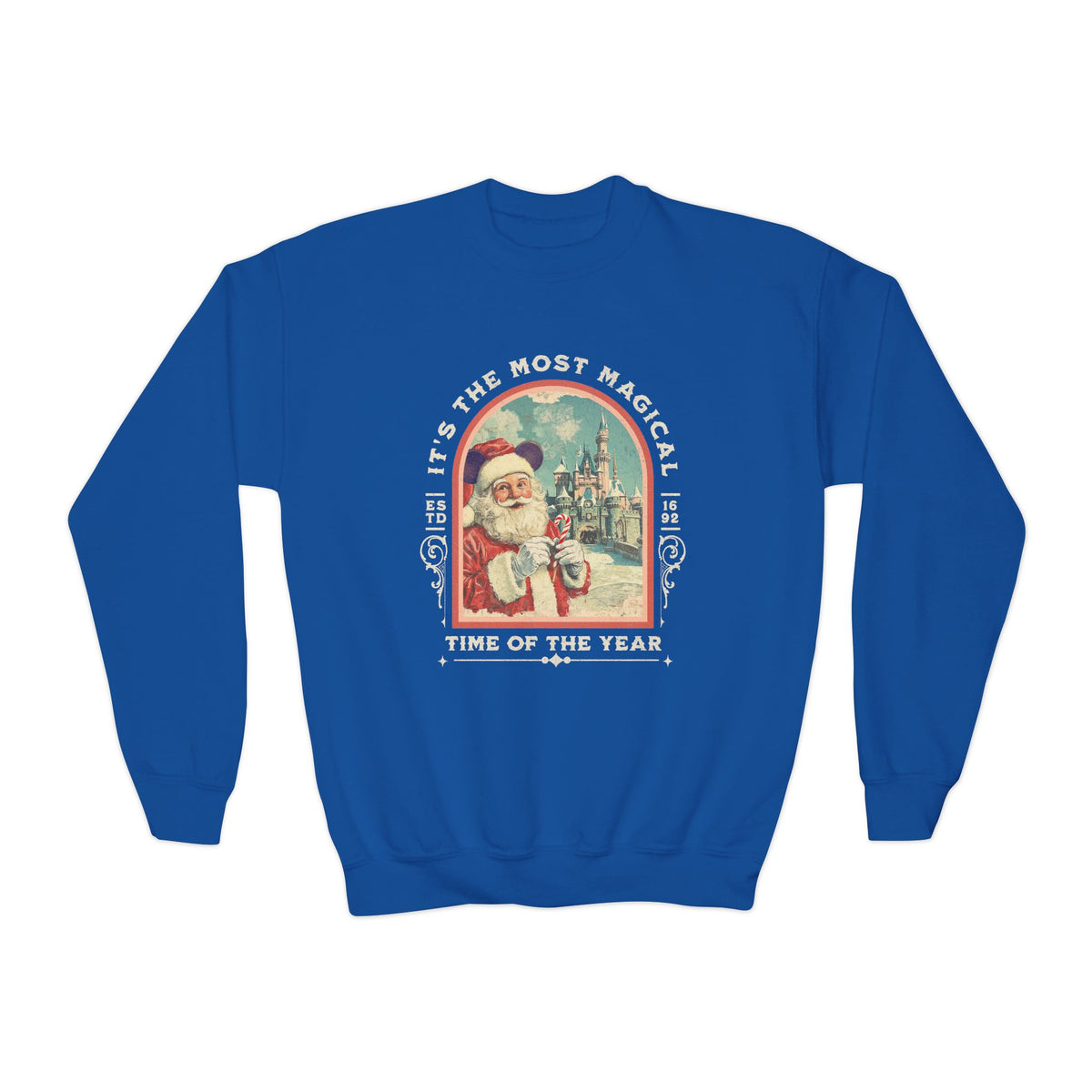 The Most Magical Time of the Year Gildan Youth Crewneck Sweatshirt
