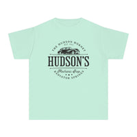 Hudson's Mechanic Shop Comfort Colors Youth Midweight Tee