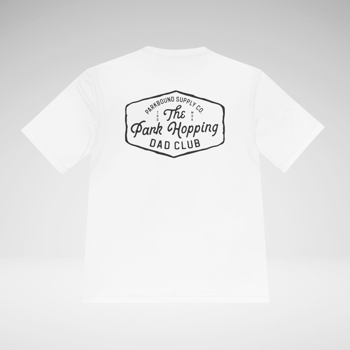 Park Hopping Dad Club Performance Moisture-Wicking Tee