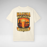 Hakuna Ma'Lager Comfort Colors Unisex Garment-Dyed T-shirt