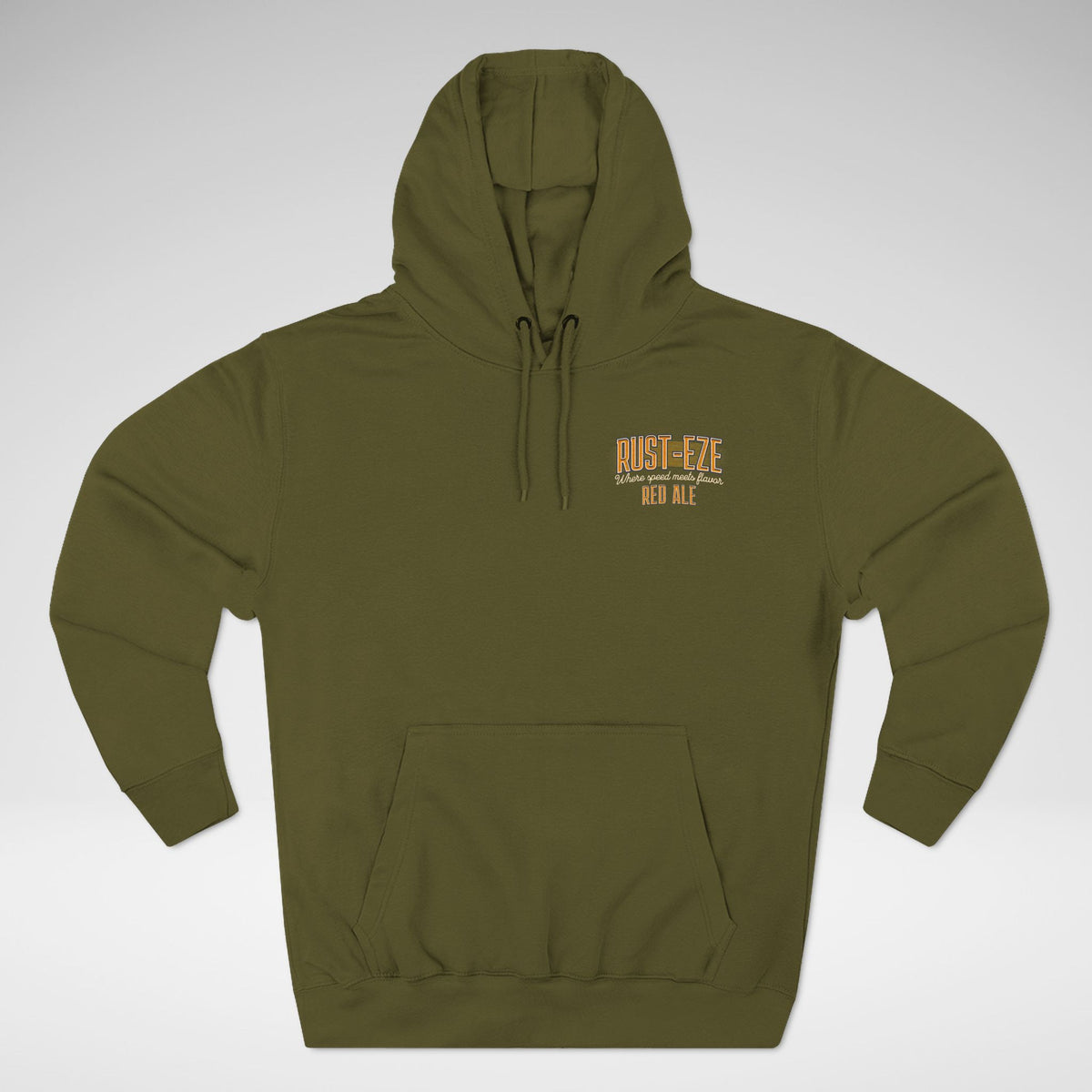 Rusteze Red Ale Lane Seven Fleece Hoodie