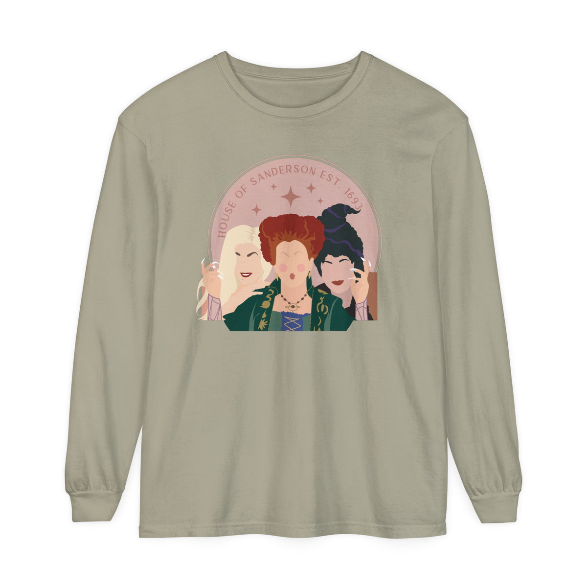 House of Sanderson Comfort Colors Unisex Garment-dyed Long Sleeve T-Shirt