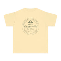 Mrs. Nesbitt’s Tea House Comfort Colors Youth Midweight Tee