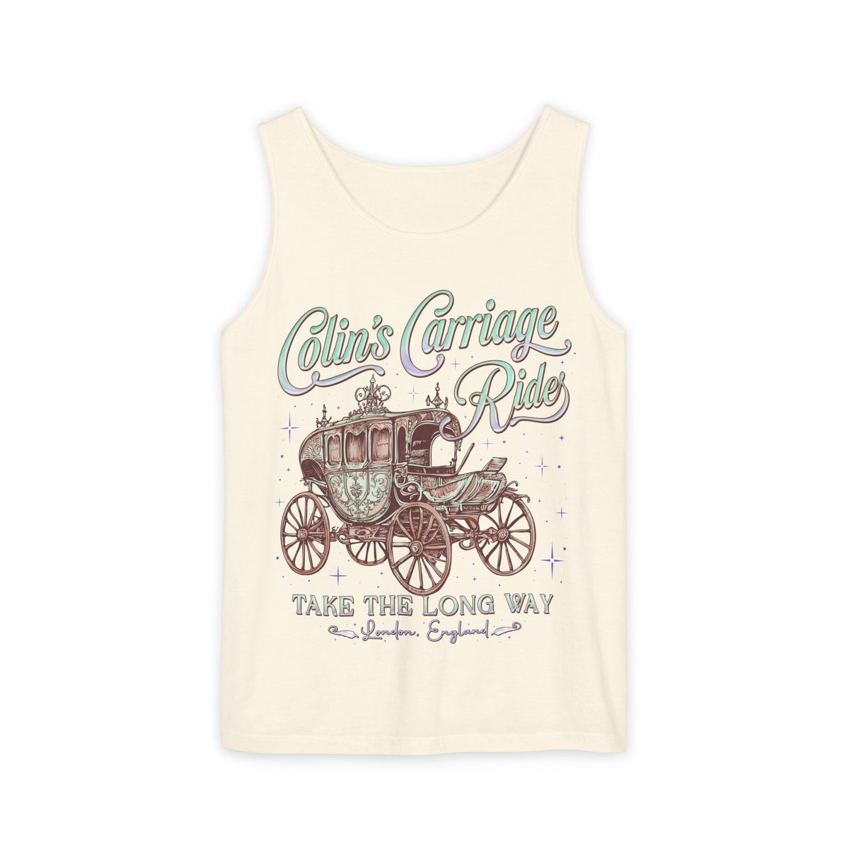 Colin's Carriage Rides Unisex Comfort Colors Garment-Dyed Tank Top