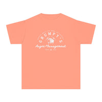 Grumpy’s Anger Management Comfort Colors Youth Midweight Tee