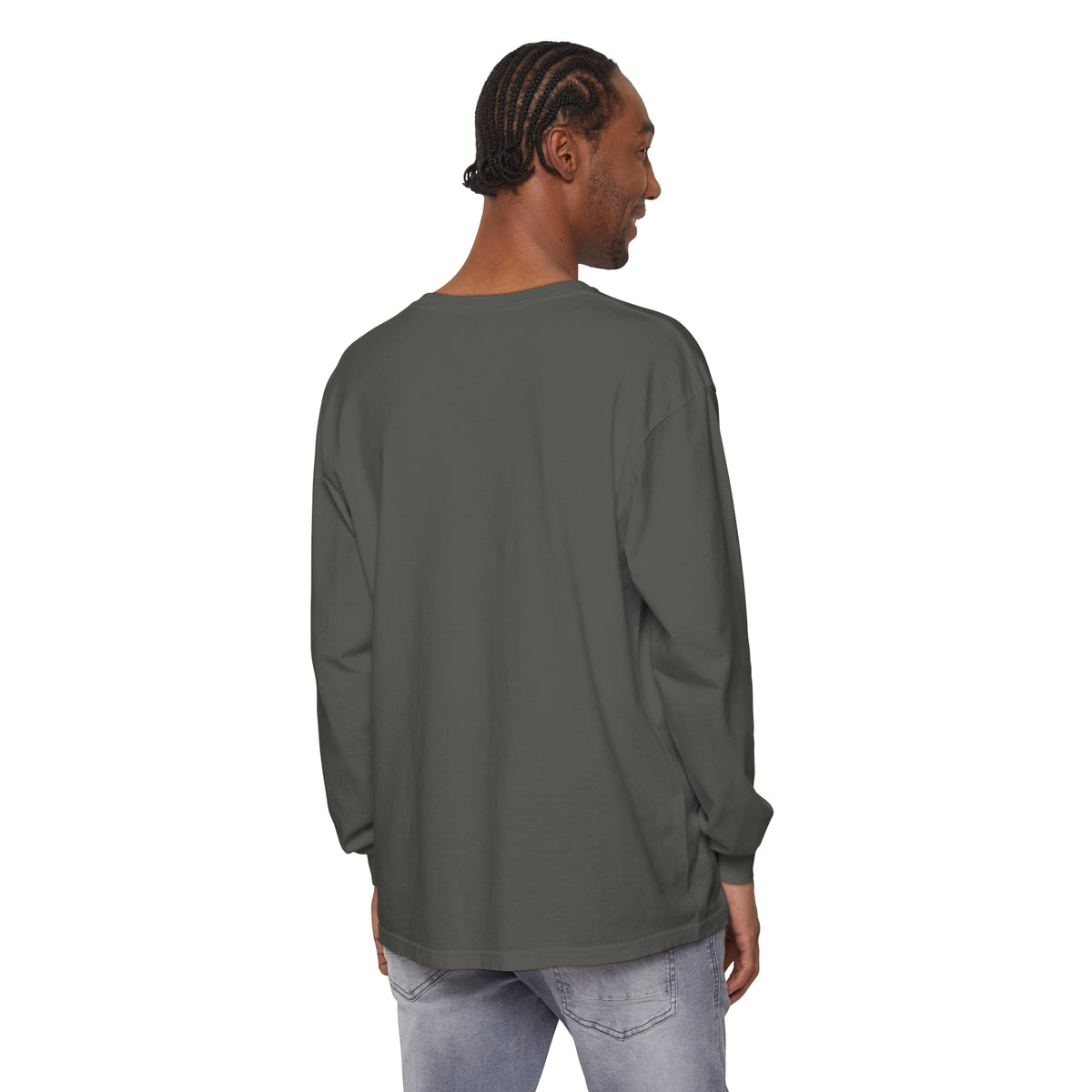 Spooky Scary Skeletons Comfort Colors Unisex Garment-dyed Long Sleeve T-Shirt