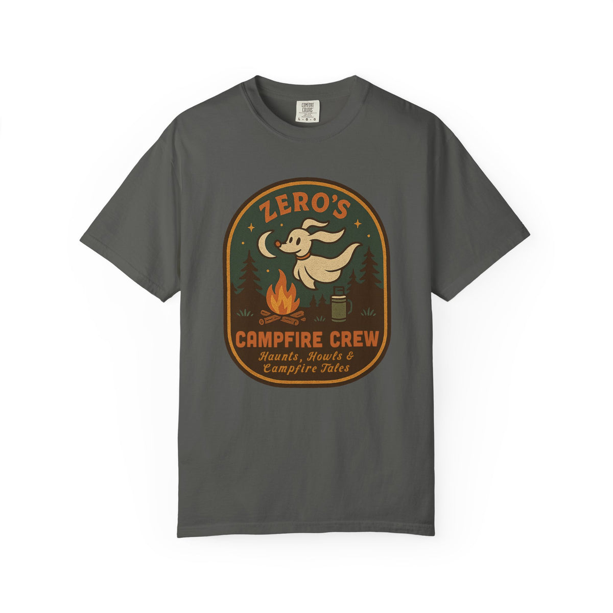 Zero's Campfire Crew Comfort Colors Unisex Garment-Dyed T-shirt