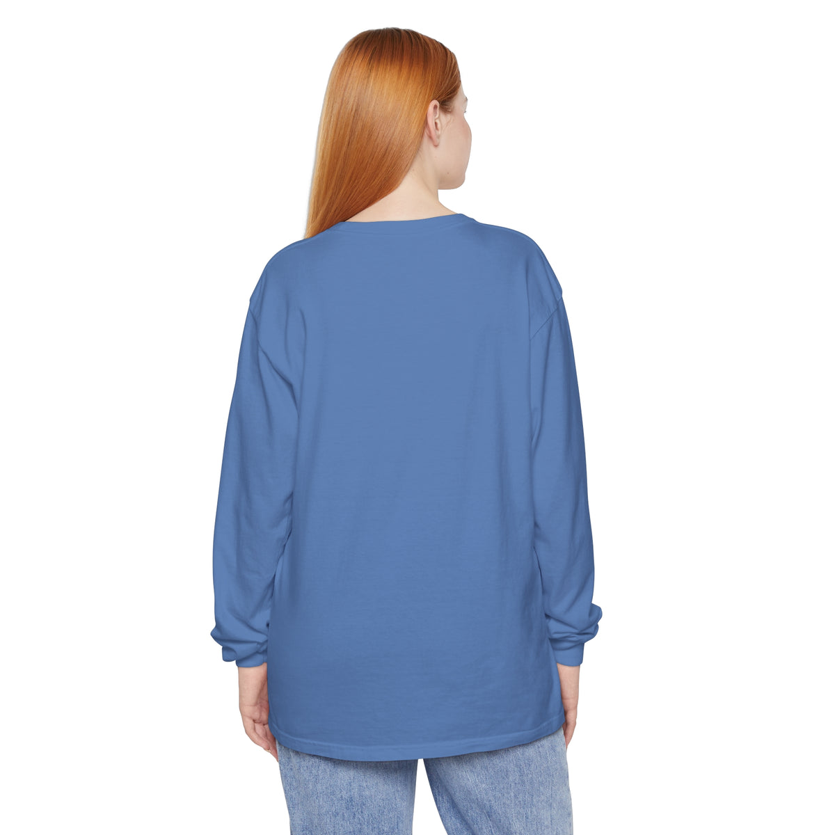 Spooky Scary Skeletons Comfort Colors Unisex Garment-dyed Long Sleeve T-Shirt