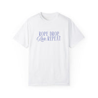 Rope Drop, Ride, Repeat Comfort Colors Unisex Garment-Dyed T-shirt