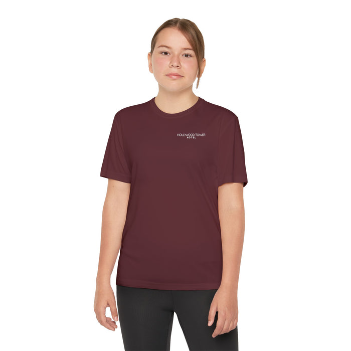 Hollywood Tower Hotel Moisture-Wicking Youth Tee — Disney Parks Ride Shirt