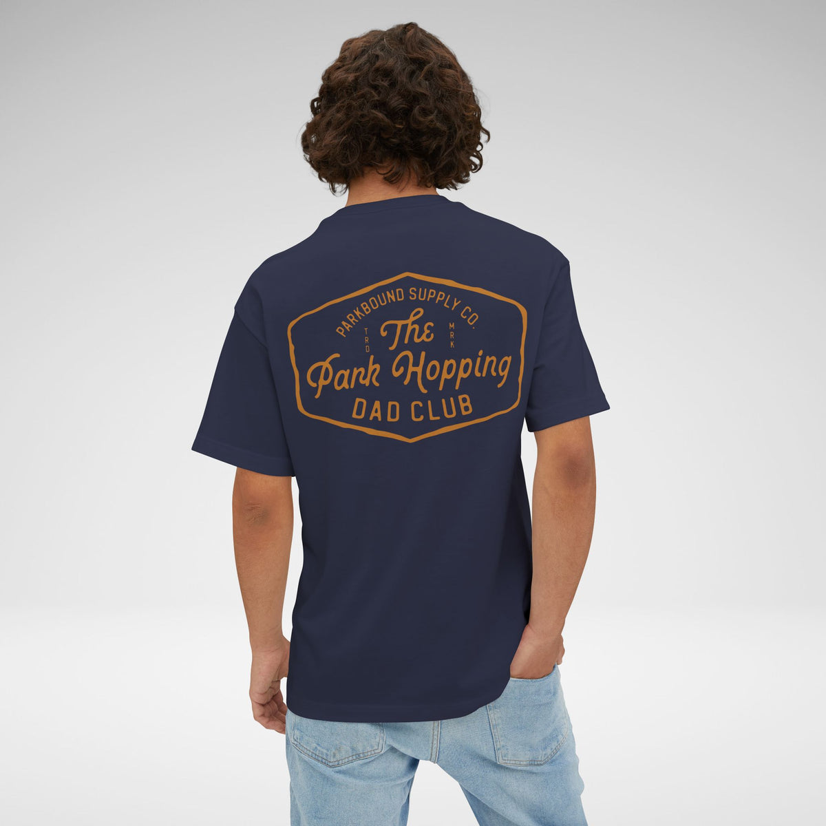Park Hopping Dad Club Oversized Tee