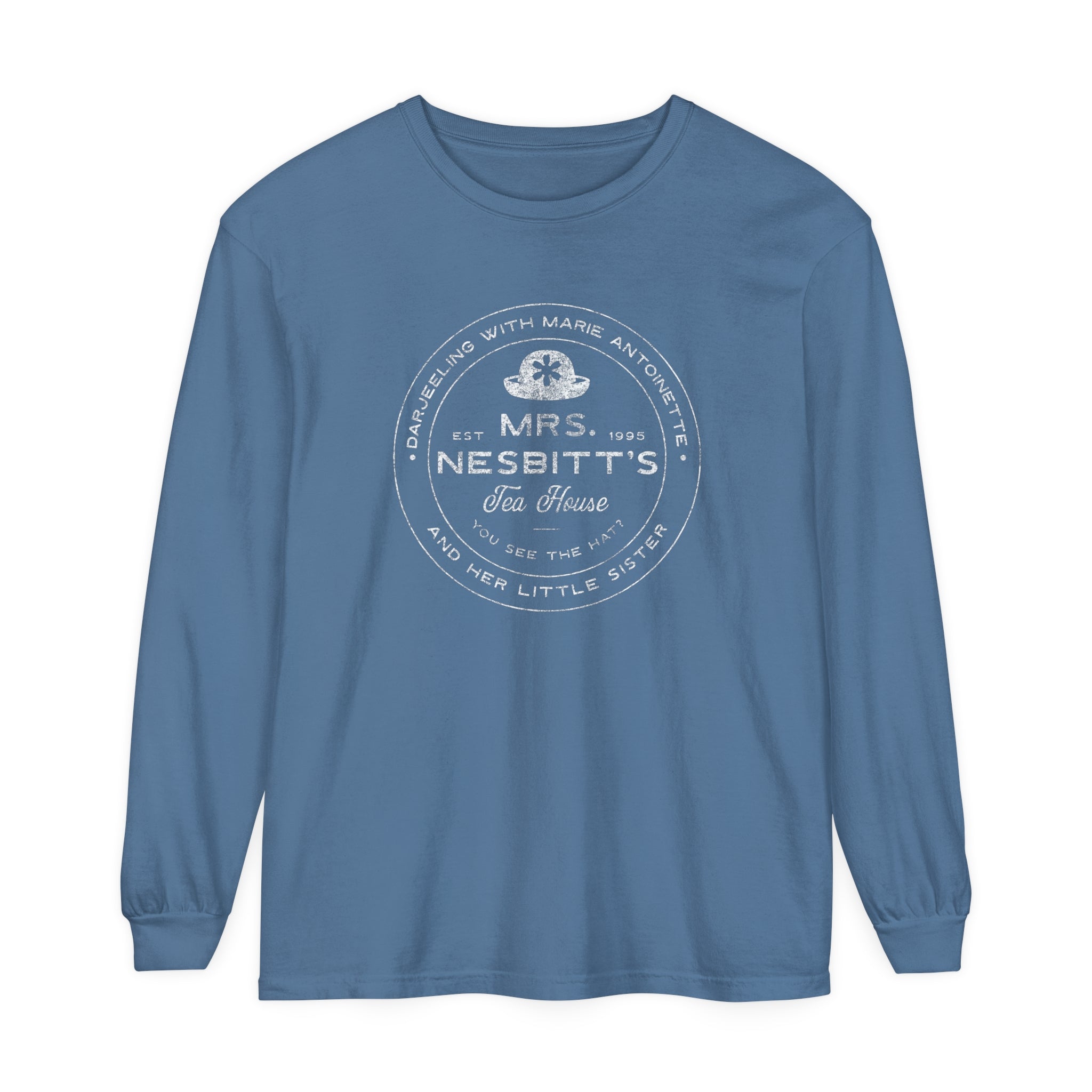 Mrs. Nesbitt's Tea House Comfort Colors Unisex Garment-dyed Long