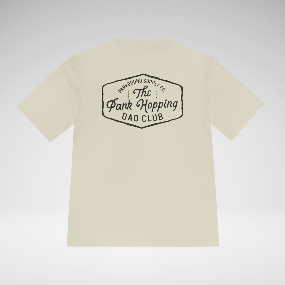 Park Hopping Dad Club Performance Moisture-Wicking Tee