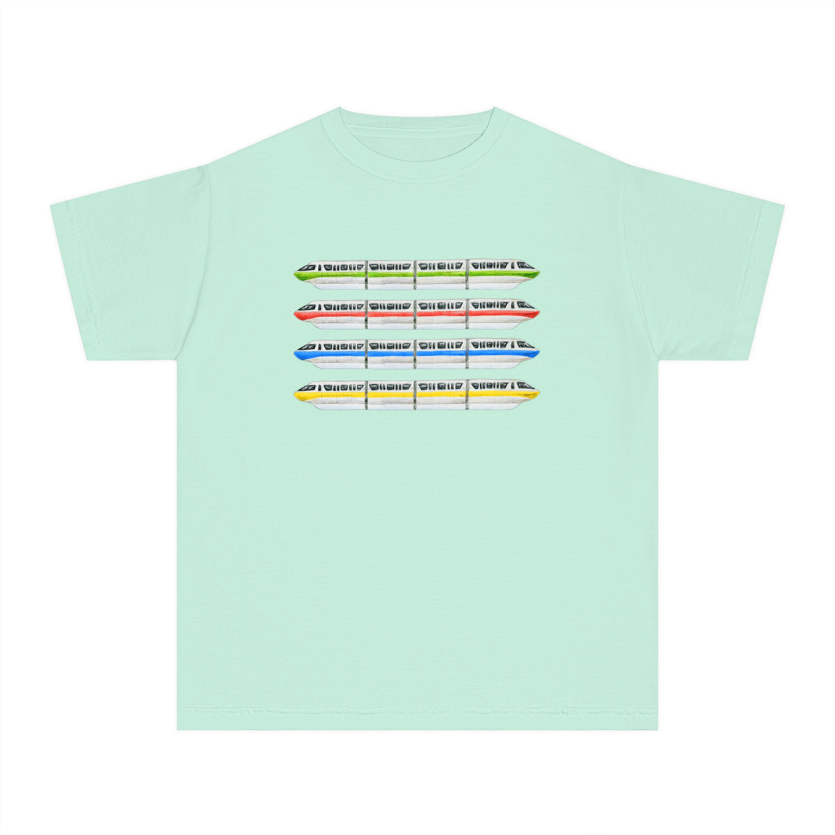 Monorails Comfort Colors Youth Midweight Tee