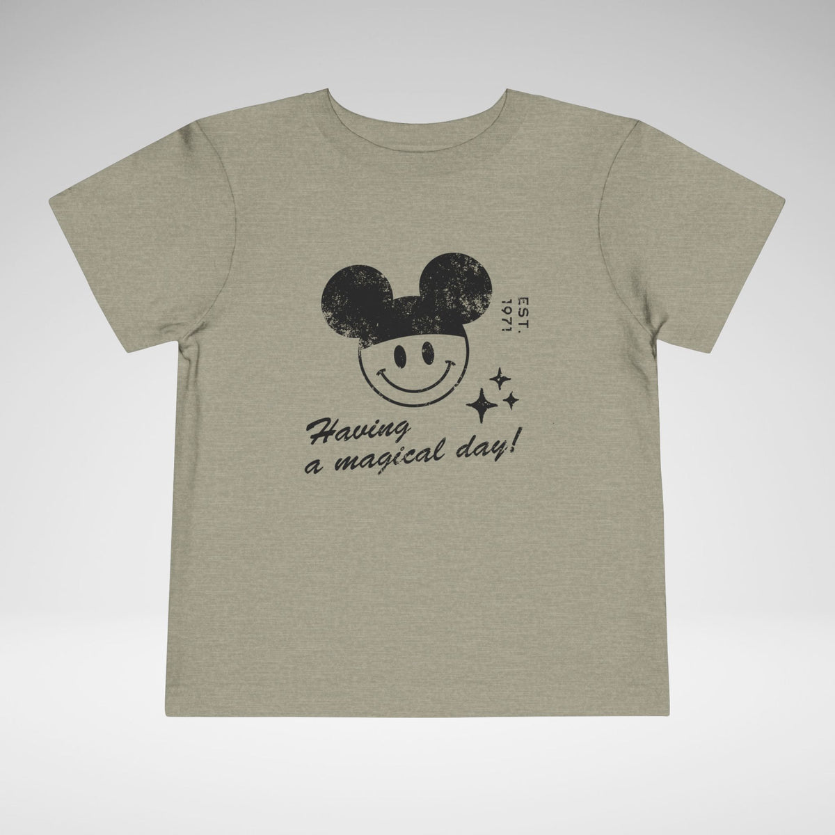 Having A Magical Day Toddler Bella Canvas Short Sleeve Tee