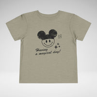 Having A Magical Day Toddler Bella Canvas Short Sleeve Tee