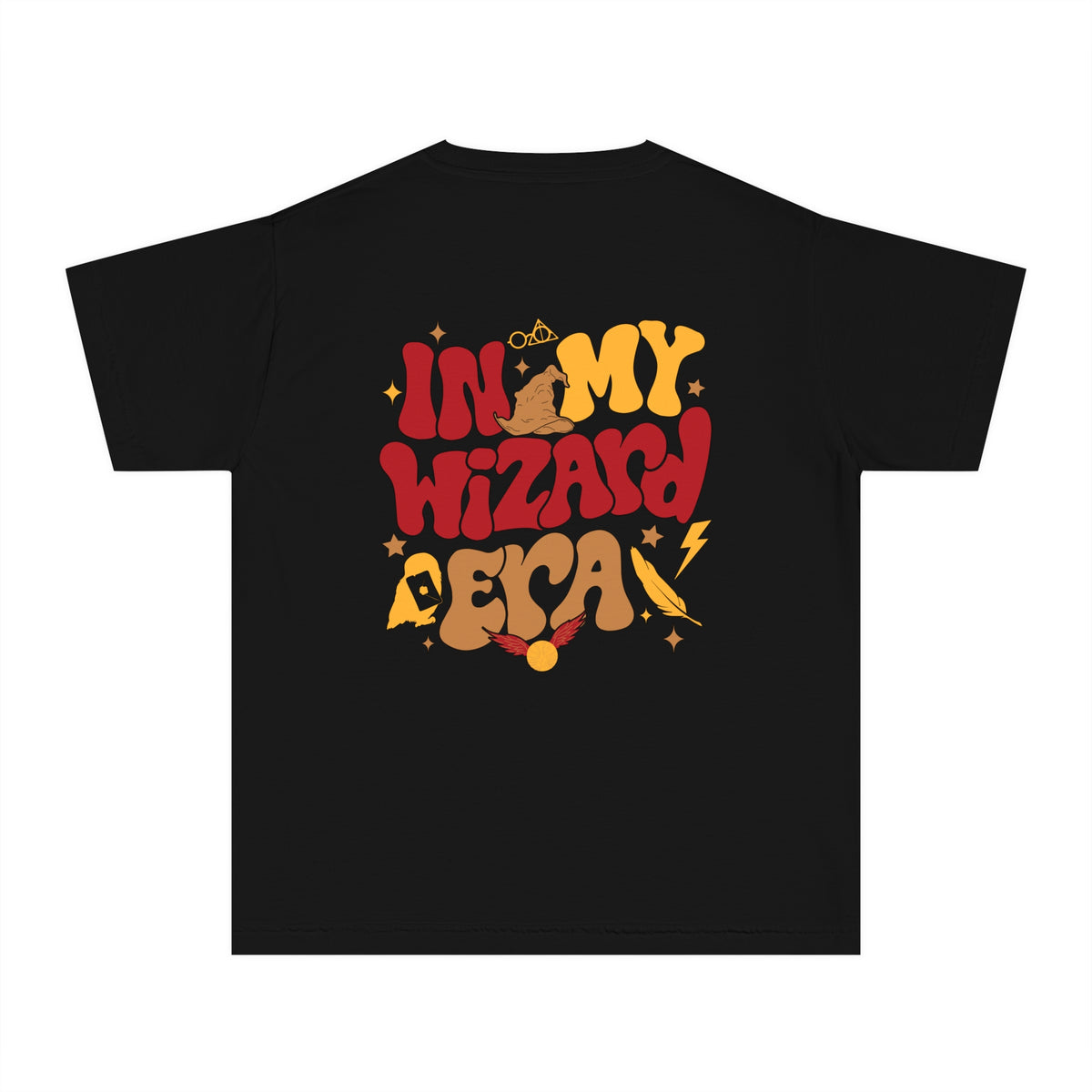 In My Wizard Era Comfort Colors Youth Midweight Tee