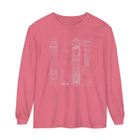 Lightsabers Comfort Colors Unisex Garment-dyed Long Sleeve T-Shirt