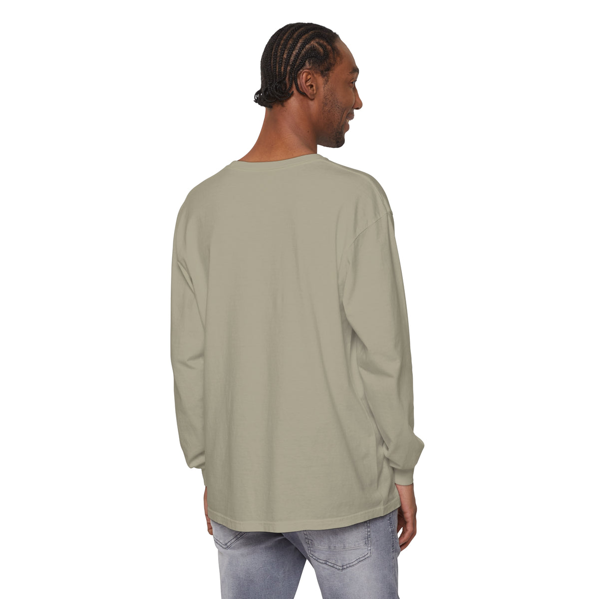 Spooky Scary Skeletons Comfort Colors Unisex Garment-dyed Long Sleeve T-Shirt