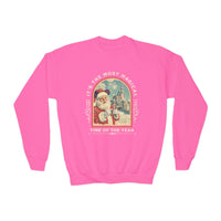 The Most Magical Time of the Year Gildan Youth Crewneck Sweatshirt