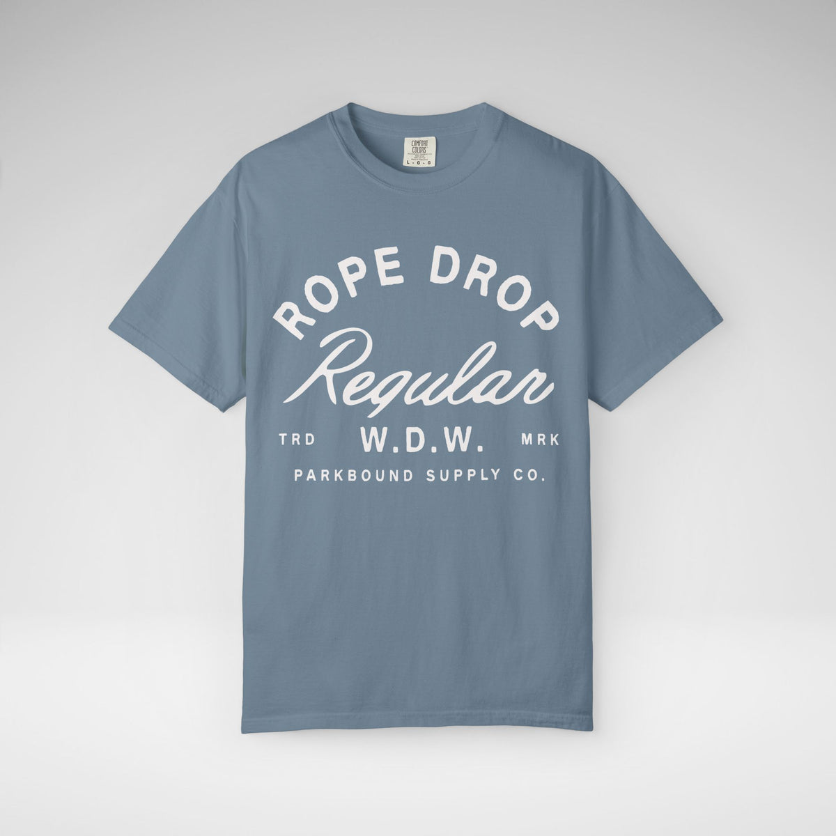 Rope Drop Regular Comfort Colors Unisex Garment-Dyed T-shirt