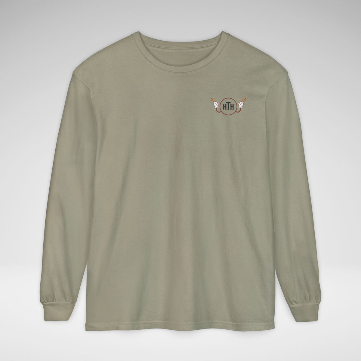 Hollywood Tower Hotel Maintenance & Repairs Comfort Colors Unisex Garment-dyed Long Sleeve T-Shirt