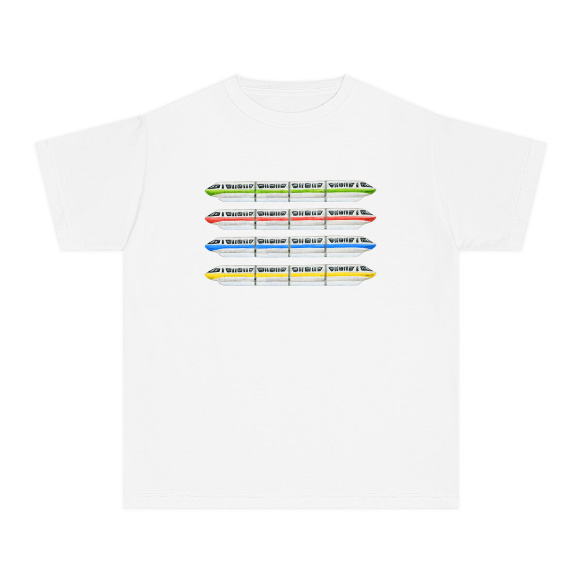 Monorails Comfort Colors Youth Midweight Tee