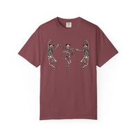 Dancing Skeletons with Ears Comfort Colors Unisex Garment-Dyed T-shirt